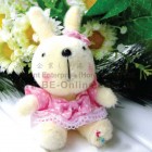 14cm 咪兔掛飾公仔 (粉紅色)